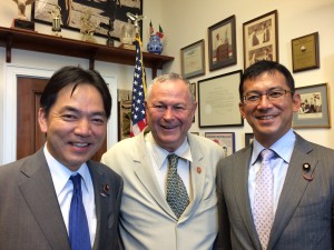 with Rep. Rohrabacher